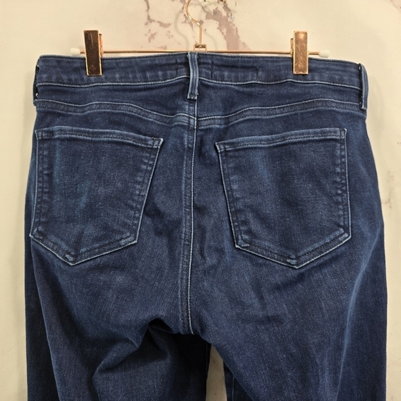 NYDJ Jeans Women 6 Denim Barbara Boot Cut Dark Wash High Rise Not Your Daughters - Picture 6 of 13